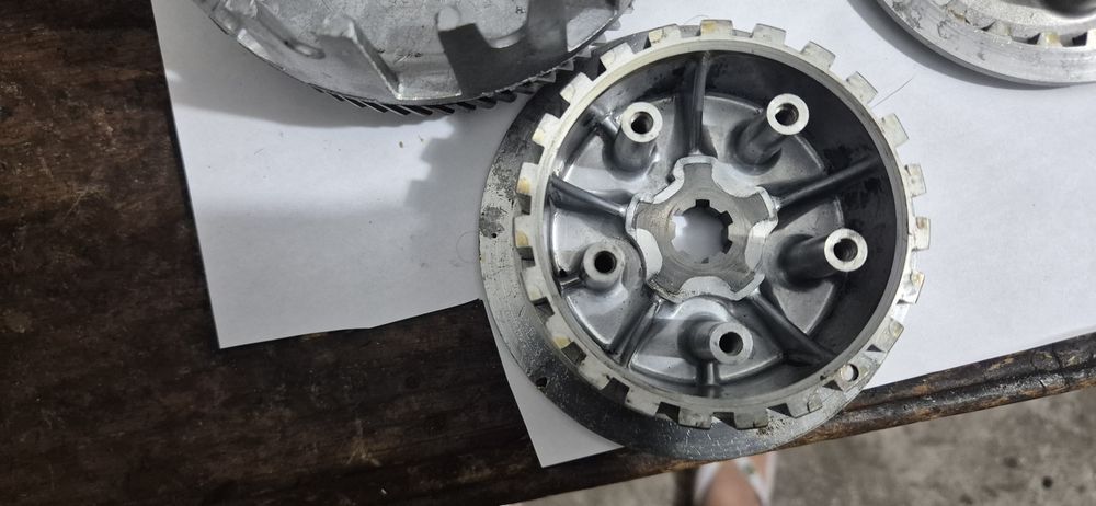 Embraiagem yamaha dtr 125 original, cesto,cepo ,prato de encosto como