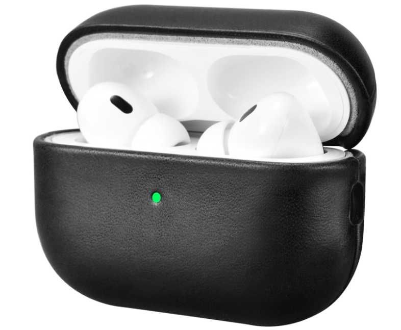 eleganckie etui czarne do airpods pro 2