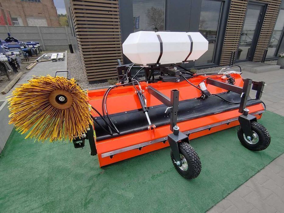 Zamiatarka drogowa uliczna hydrauliczna do ciągnika