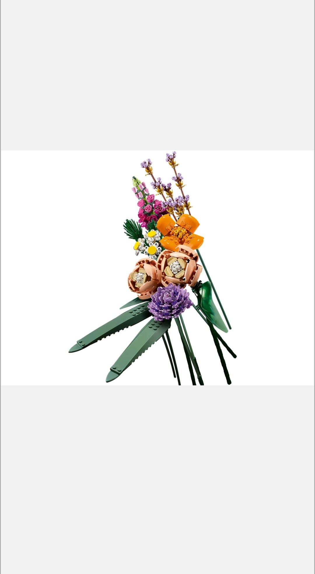 Świetny zestaw klocków Lego 10280 Botanical Collection Bukiet kwiatów