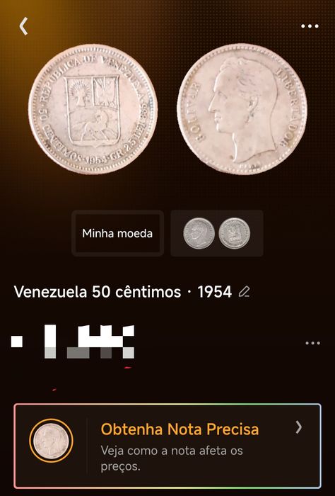 Moeda de Prata 0,835