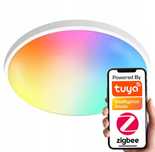 Inteligentna lampa sufitowa LED 24W RGB + CCT ZigBee Tuya