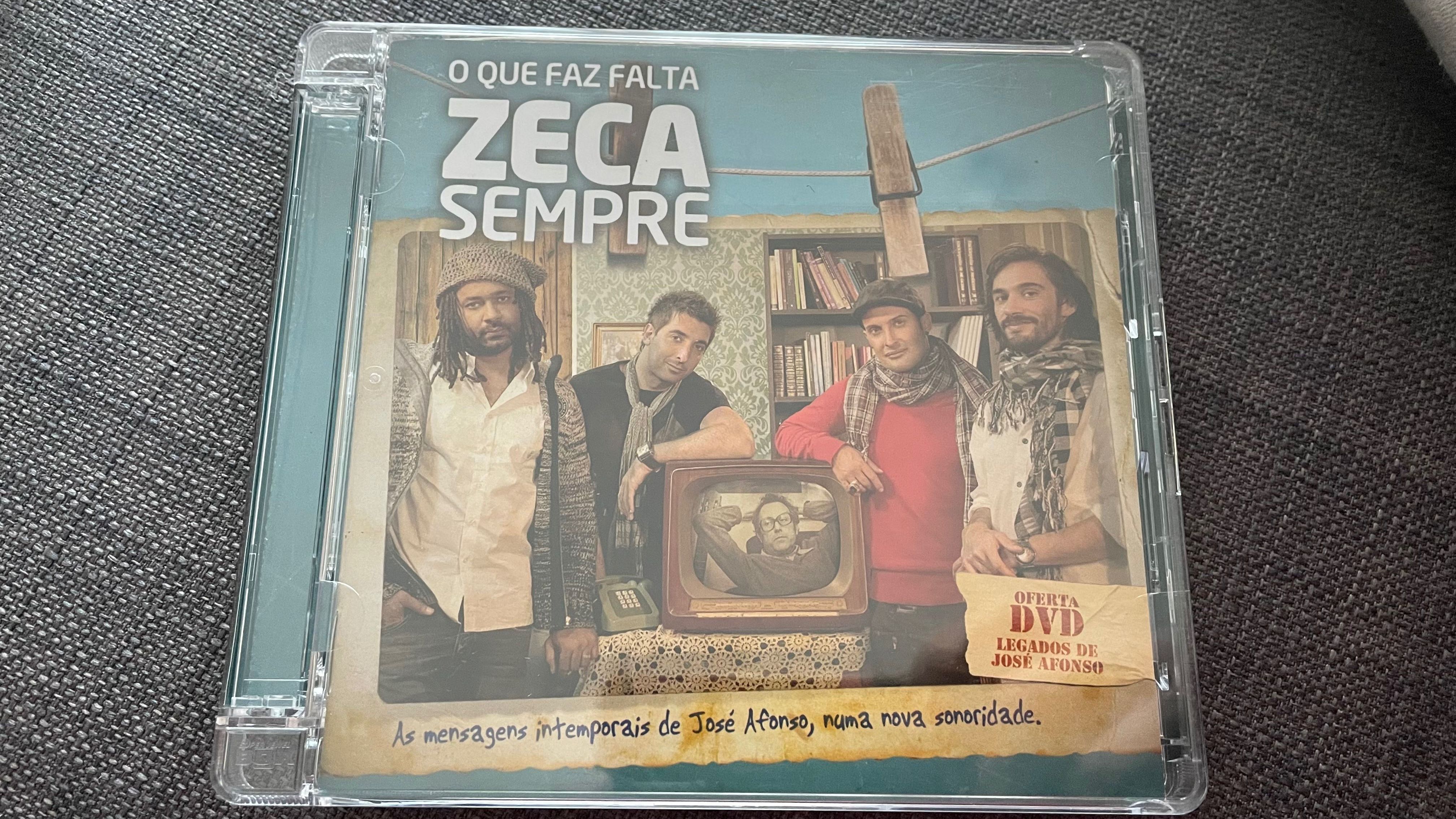 Zeca Sempre ‎– O Que Faz Falta - cd + dvd