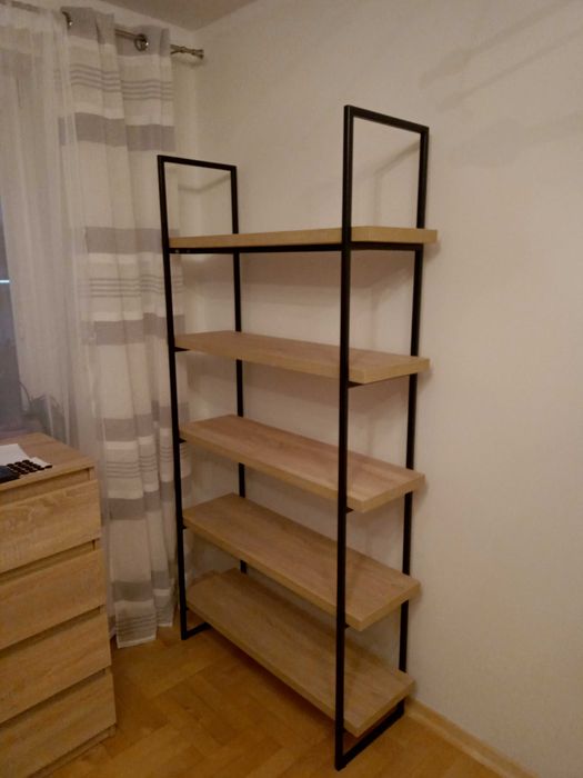 Metalowy stalowy stelaż do regałów półek do regału regały półki LOFT