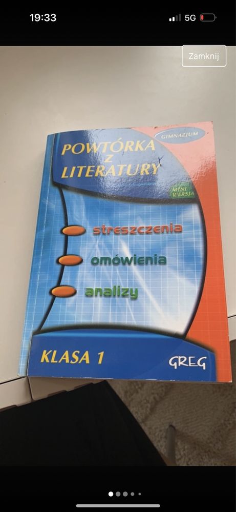 Powtórka literatury Greg