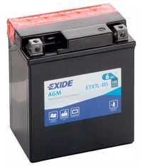 Akumulator motocyklowy EXIDE ETX7L-BS YTX7L-BS 12V 6Ah 100A EN P+