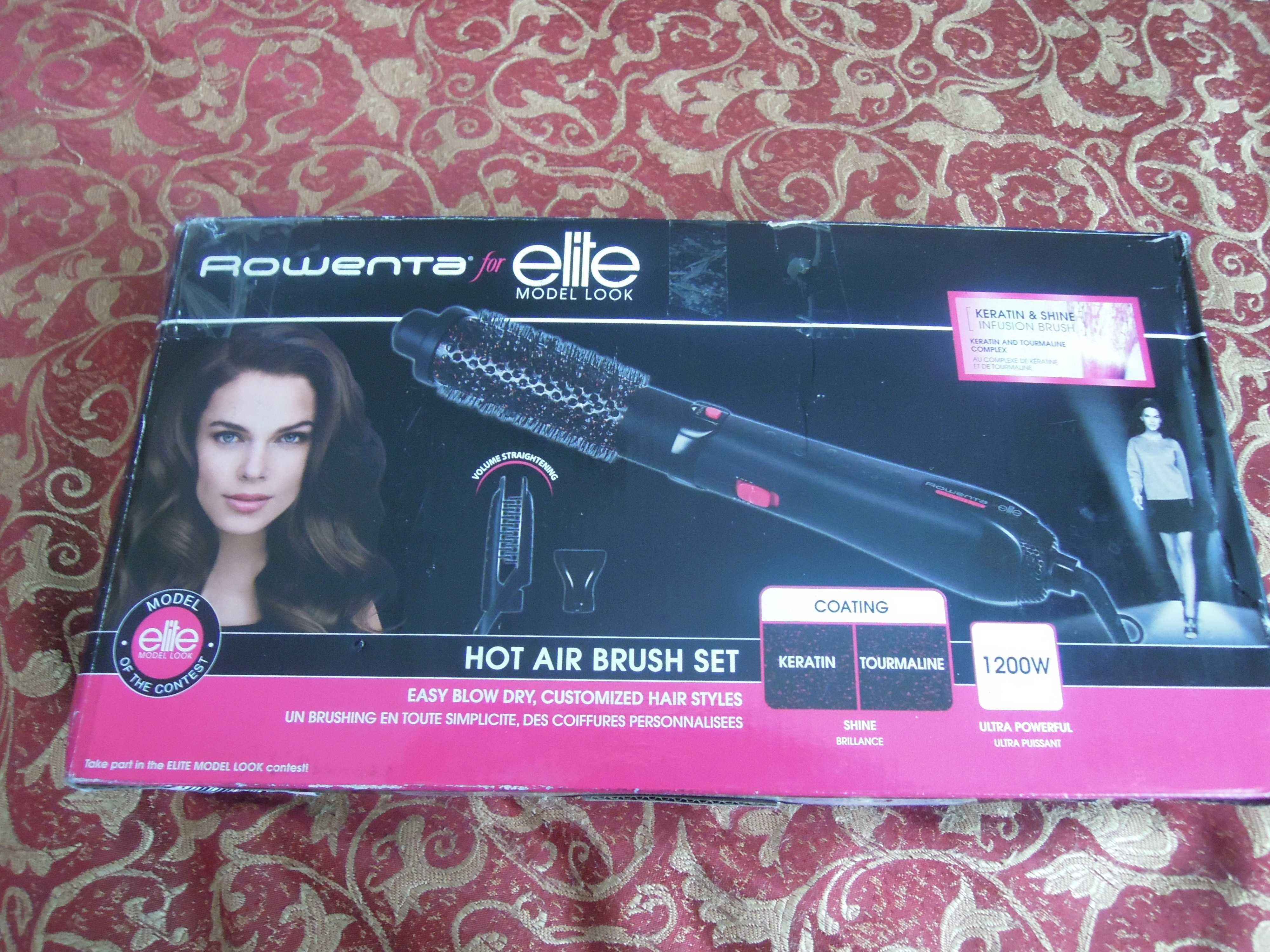 Rowenta hot air brush set фен щітка