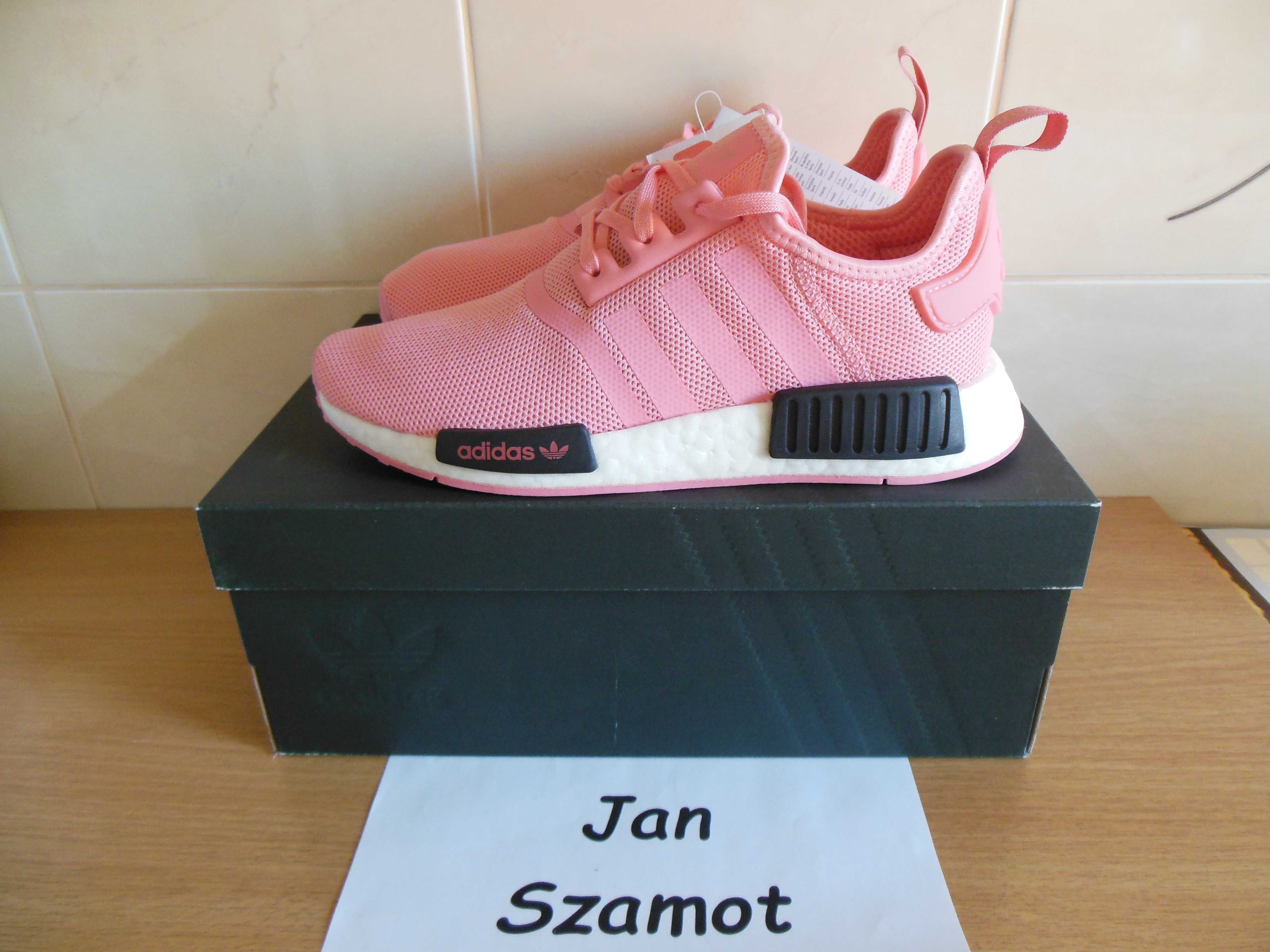 36 2/3 Buty Adidas NMD Boost Pink / White