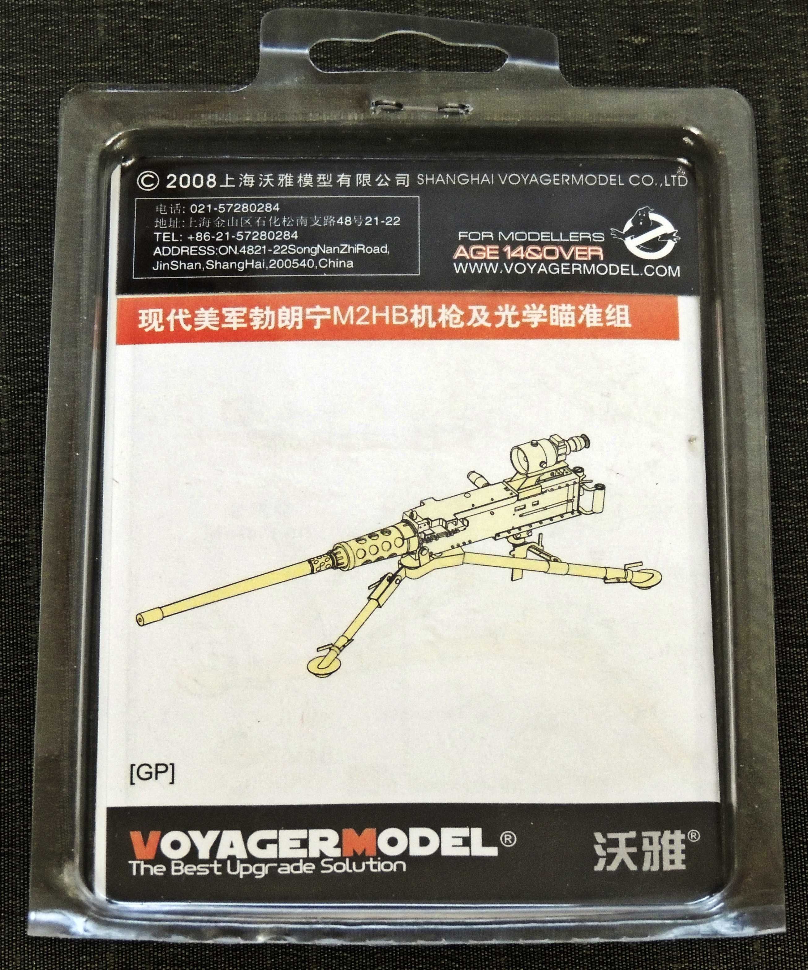 Voyager Model(VBS0202)1/35US BrowningM2HB GP Machine Gun&Optical Set