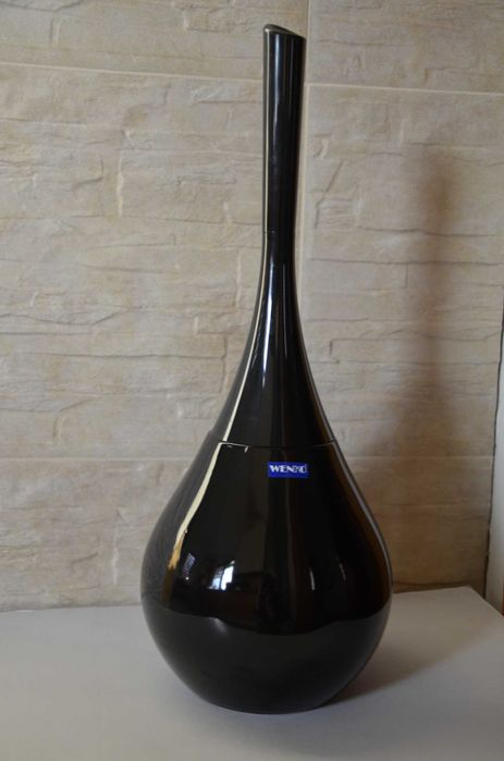 nowa szczotka do WC do łazienki Wenko ceramiczna czarna