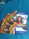Cursos de línguas, CDs livros [Espanhol, Francês, Hebraico]