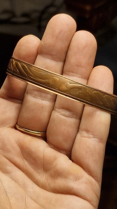 браслет з міді , старинний