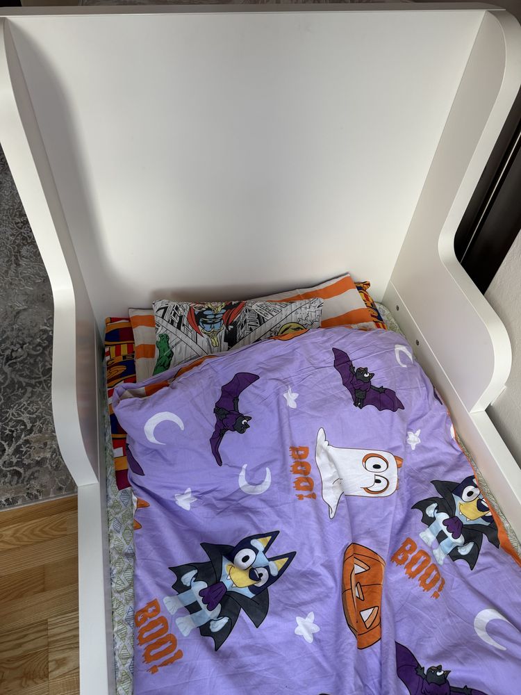 Lozko ktore rosnie z dizeckiem Ikea