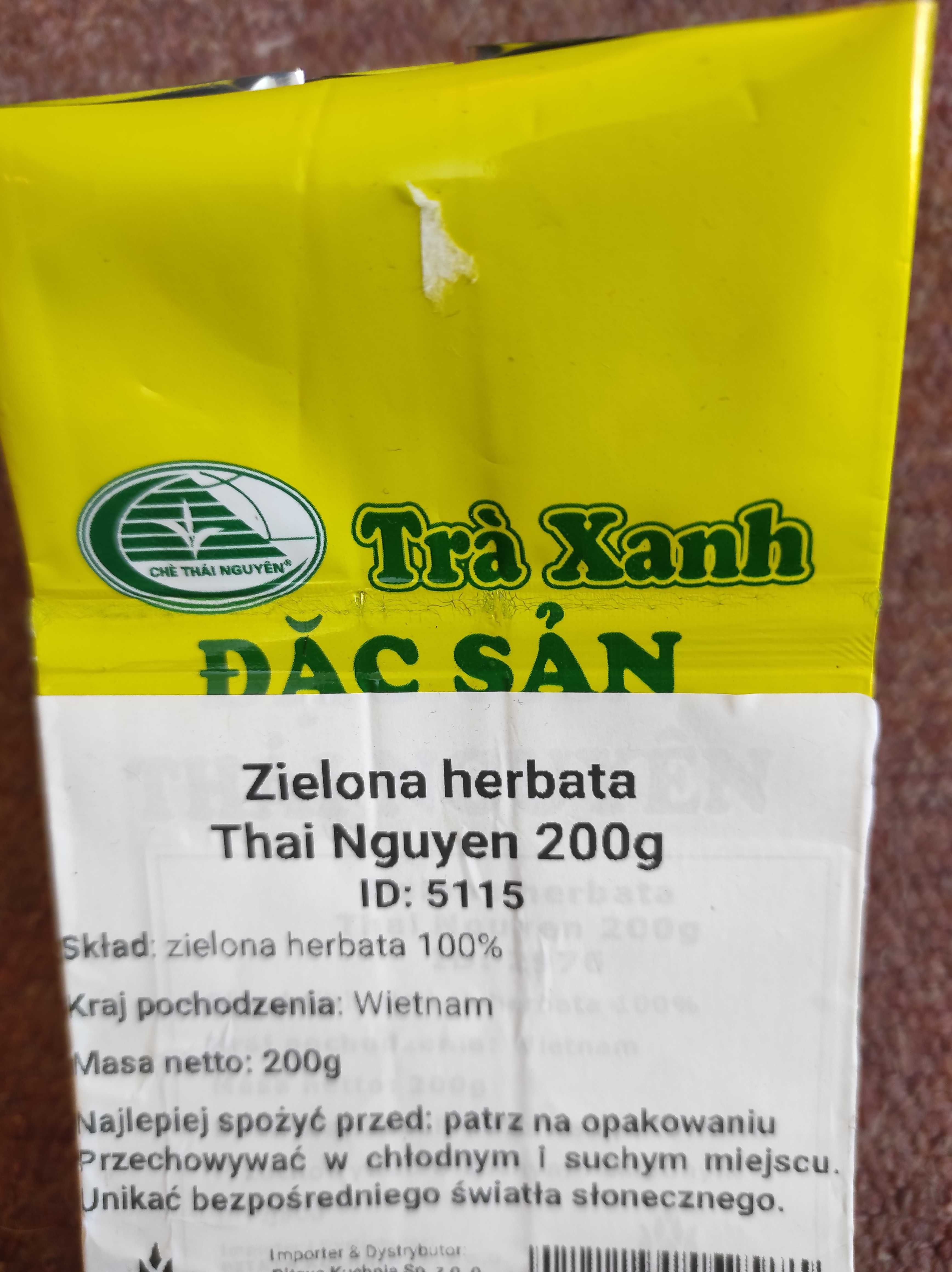 Zielona Herbata 200 gram , Thai Nguyen , Wietnamska