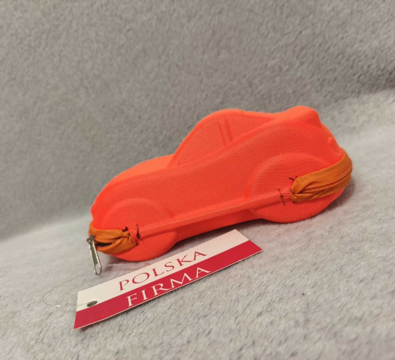 Nowe mocne twarde etui na okulary dziecięce dla dziecka auto autko