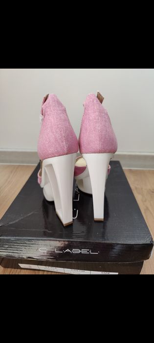 Босоножки в стиле Барби 36 р. C Label Dolce высокая платформа