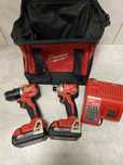 Milwaukee 3692-22CT шуруповерт та імпакт тестований привезено з США