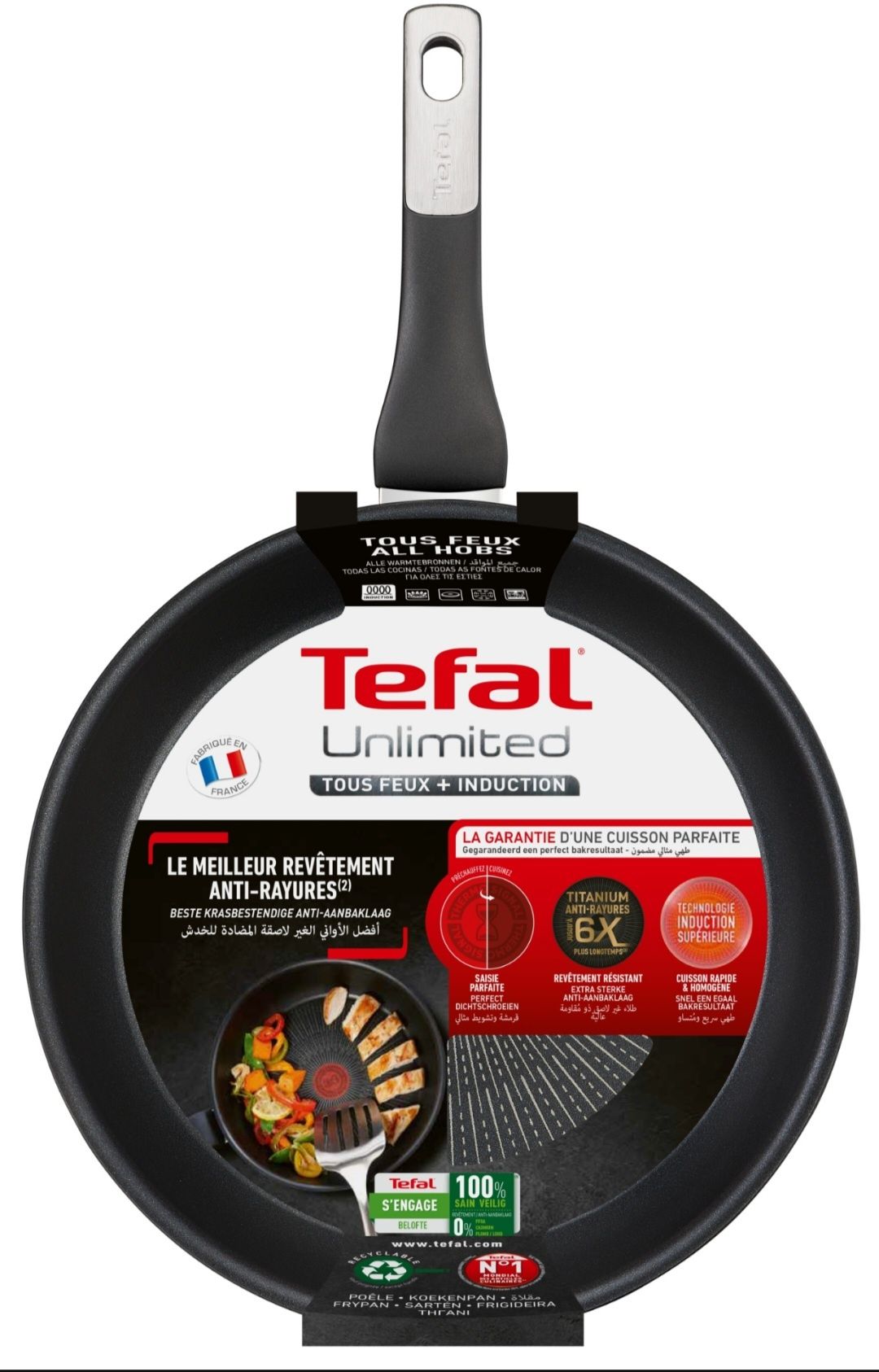 Patelnia tradycyjna Tefal Unlimited 26 cm non-stick