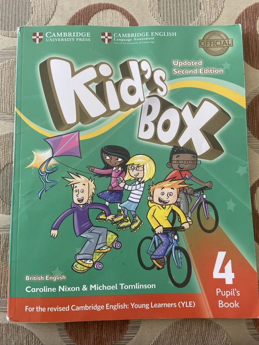 Підручник Kids Box 4 Cambridge