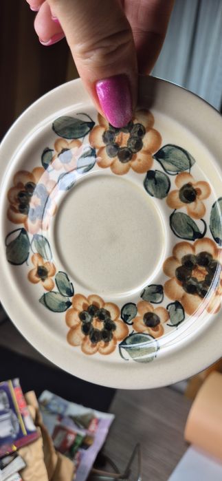 Porcelit Pruszków kompletny serwis dla 6 osób  w ładnym stanie