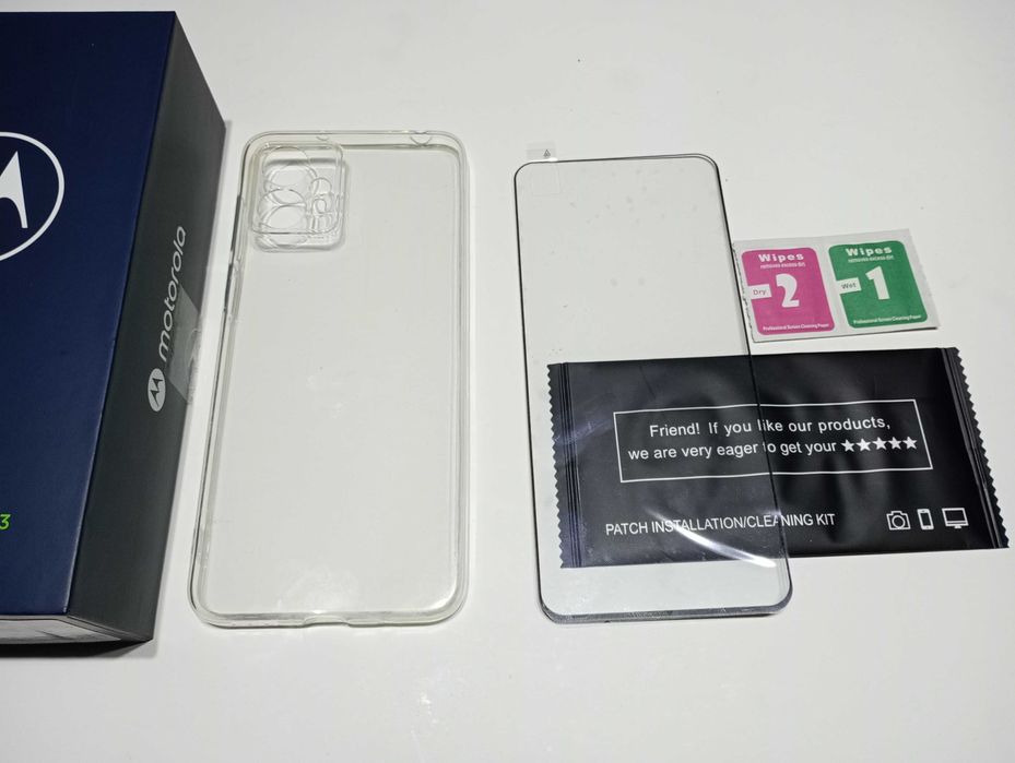 Motorola G23 8/128GB – stan idealny, kompletny, nowe etui i szkło