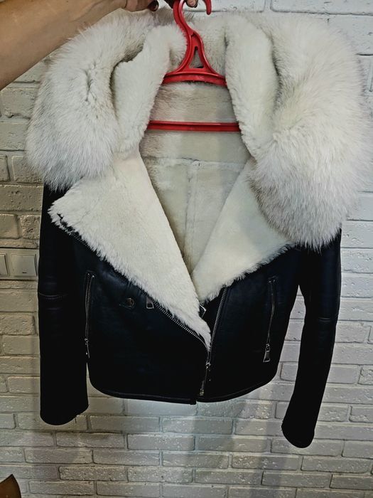 продам кожаную дубленку авиатор