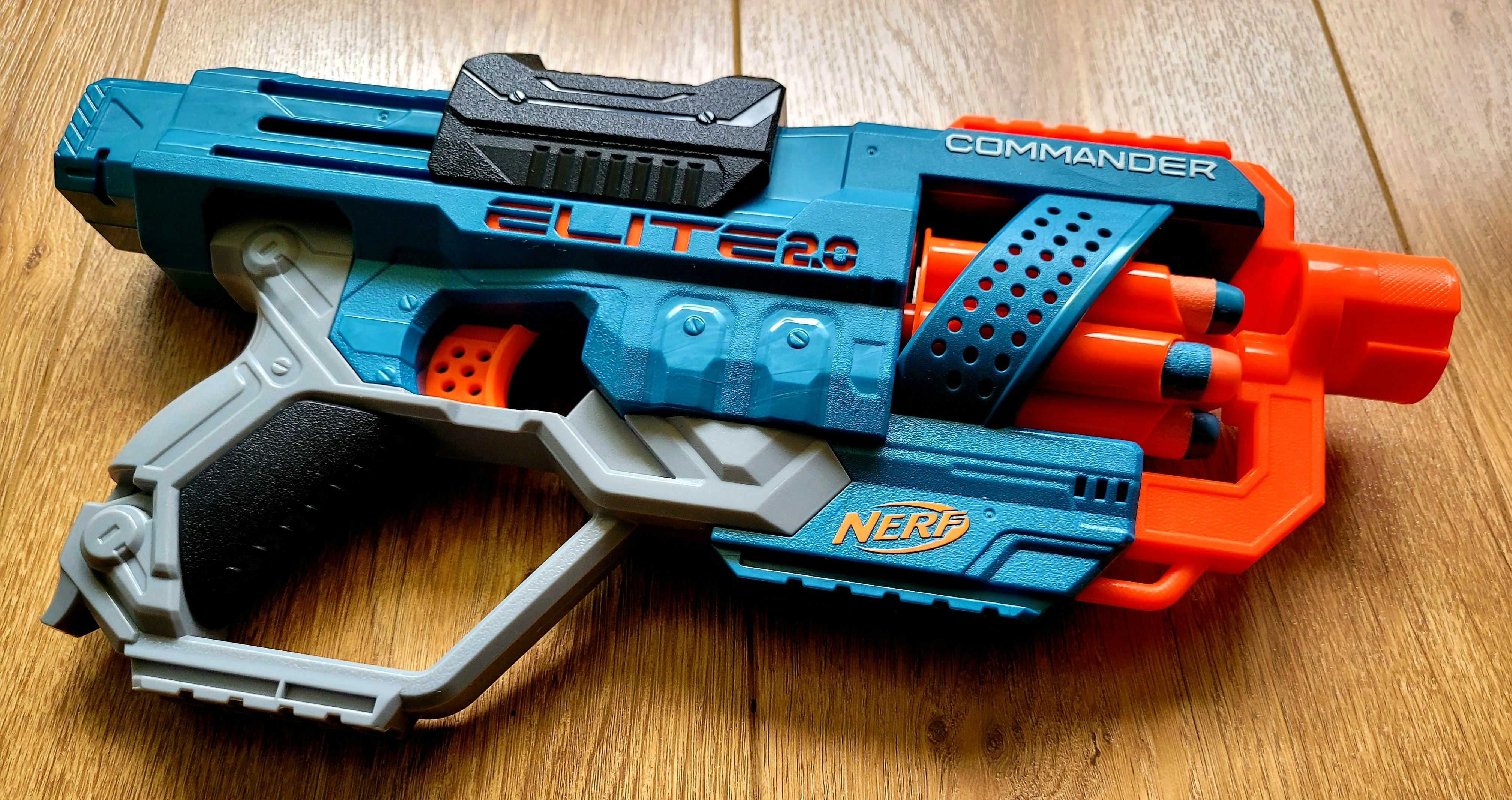 Бластер Nerf Elite 2.0 Commander RD-6, оригінал, новий
