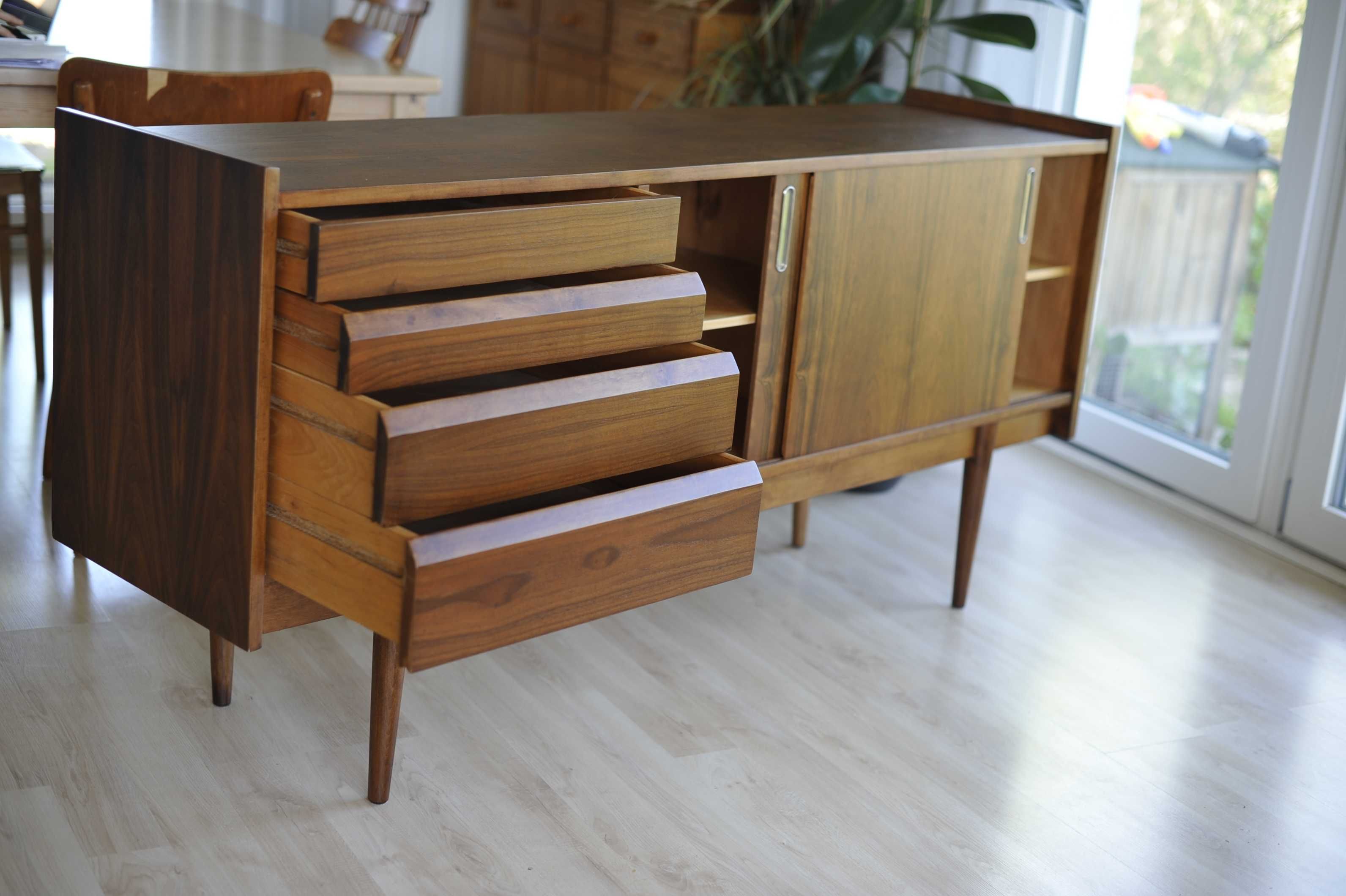 Komoda/sideboard PRL Bytomskie Fabryki Mebli