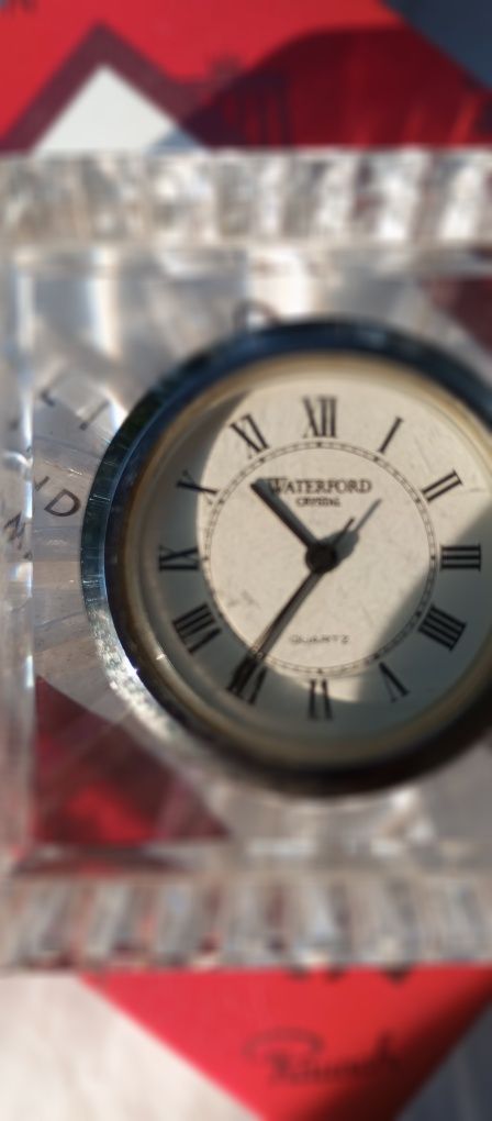 Часы Waterford Crystal кварцевые настольные
