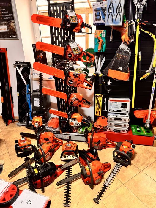 Pilarka Spalinowa Husqvarna 272 XP Stary Twardy sprzęt prowadnica 90CM