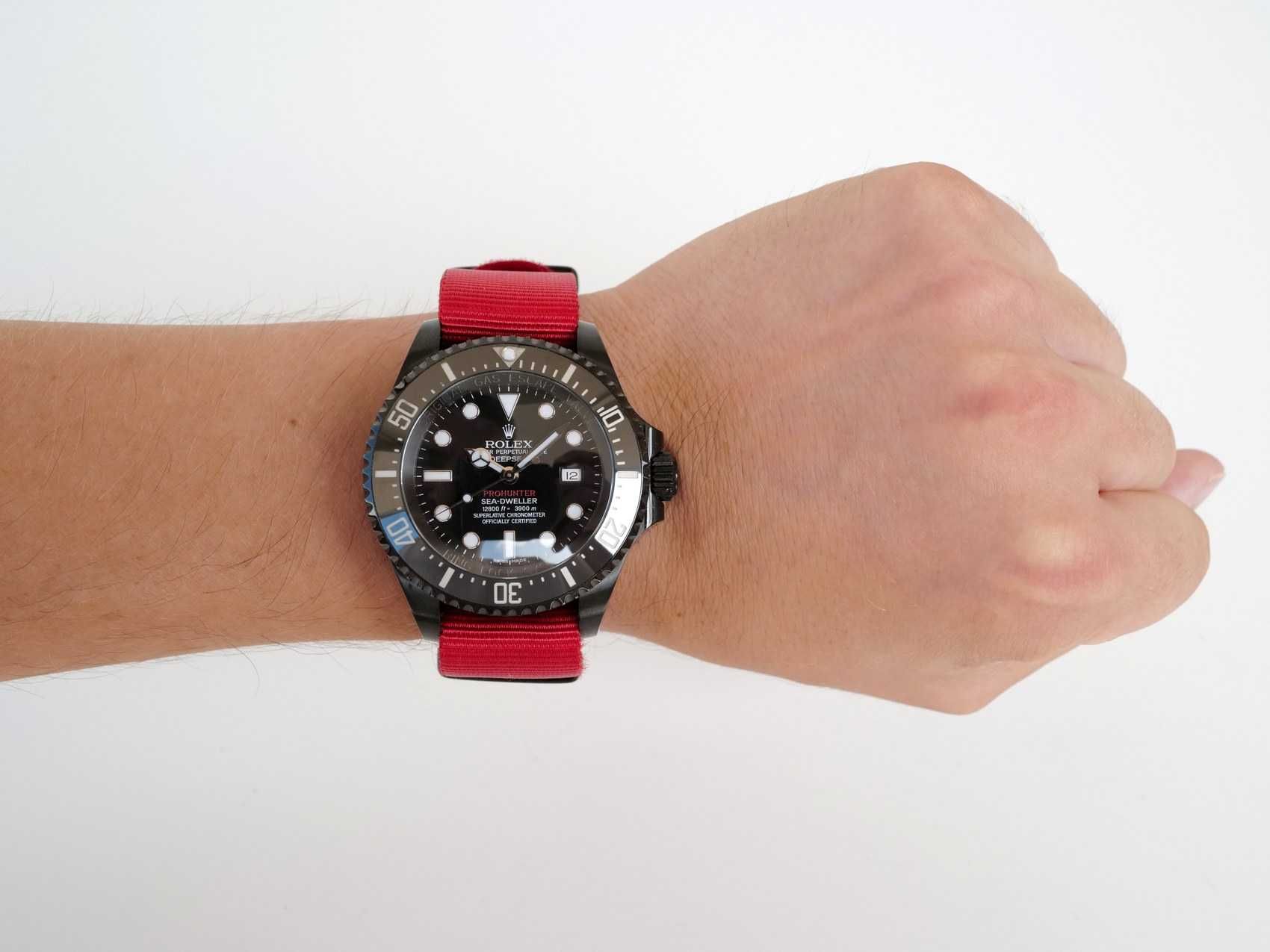 Rolex Deepsea 44 Pro Hunter Single Red Military Limited Edition of 100