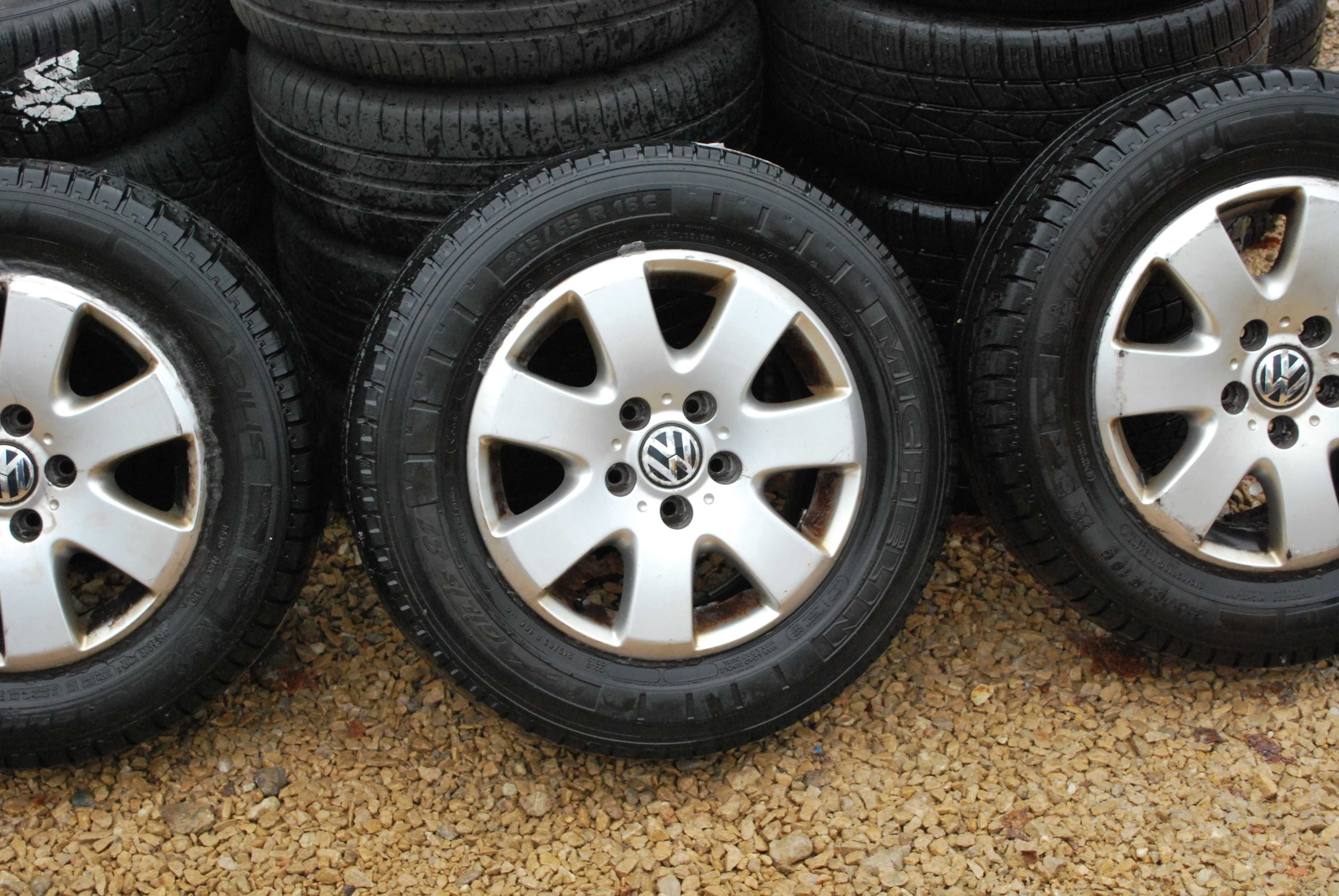 Koła 215/65 R16C 5x120 Alufelgi + opony zimowe VW Transporter