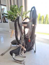 Nosidełko z plecakiem Vaude Shuttle Base Black czarne 18 Kg