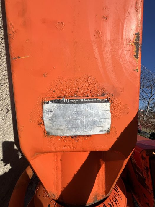 Легкий кран маніпулятор Effer 6600