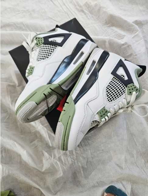 nowy Jordan 4 Retro Seafoam Moda rozmiar.43