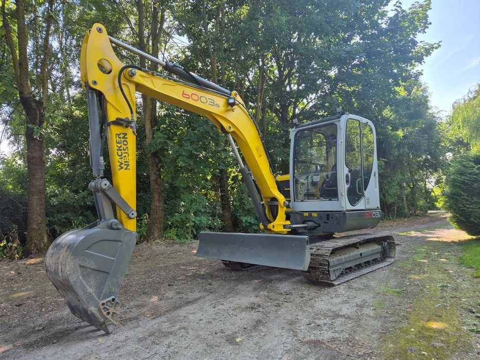 Wacker Neuson 6003  Koparka Wacker Neuson 6003 1833 MTH SPROWADZONA Z HOLANDII minikoparka