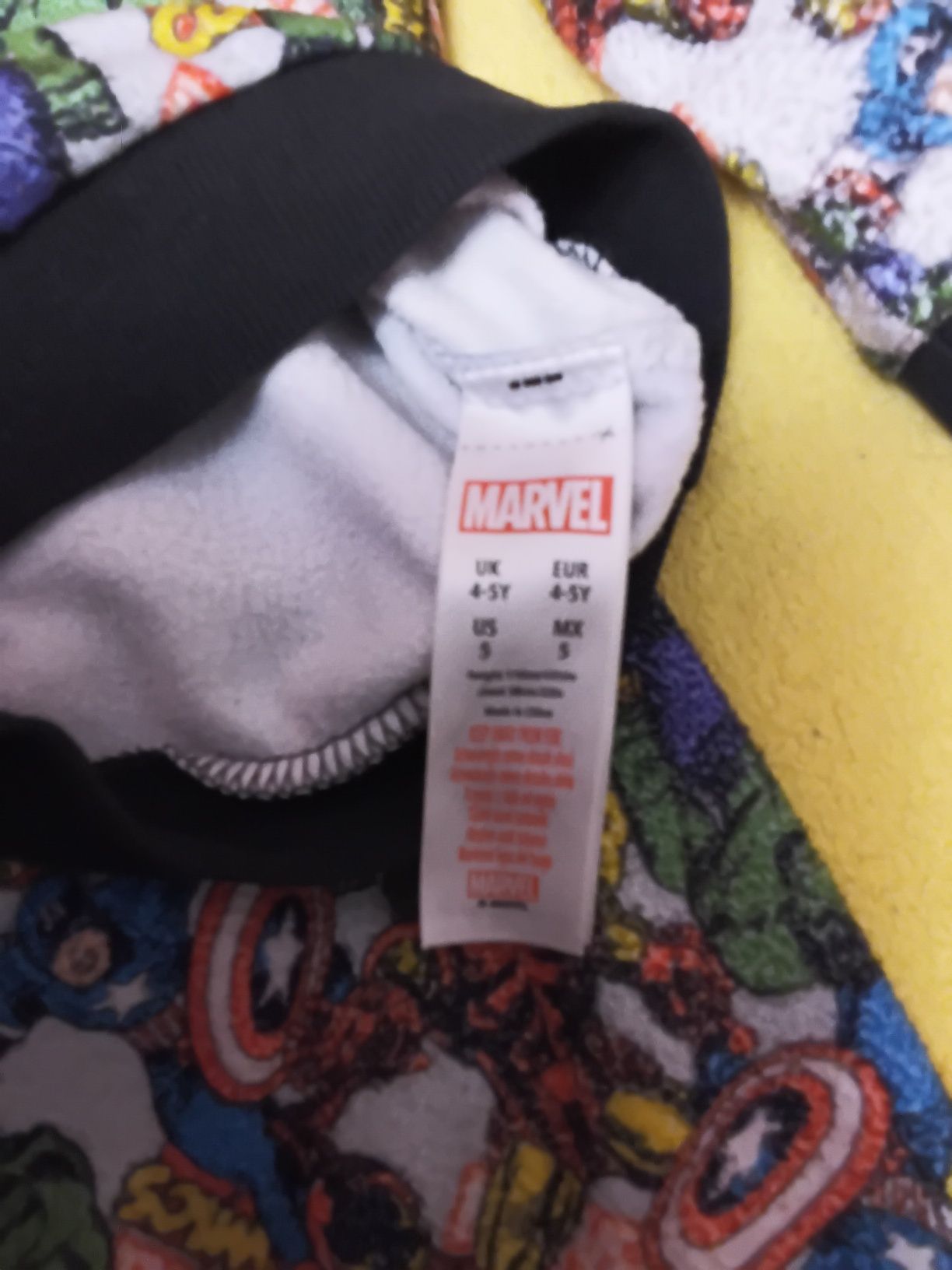 Тепла піжама Marvel