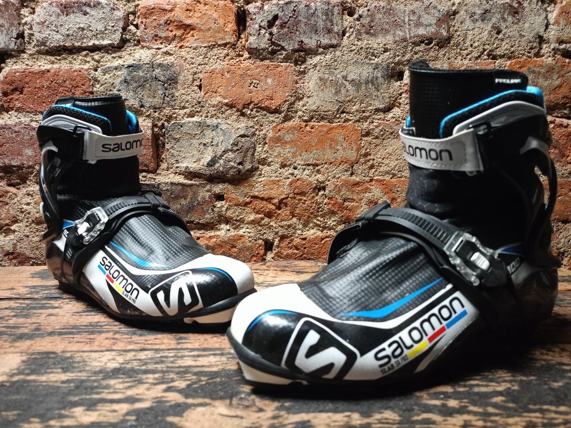 Buty do nart biegowych Salomon Slab Skate Pro 40,5 Prolink NNN