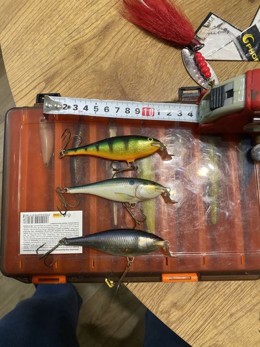 Продам воблери rapala srorm  o.s.p mepps