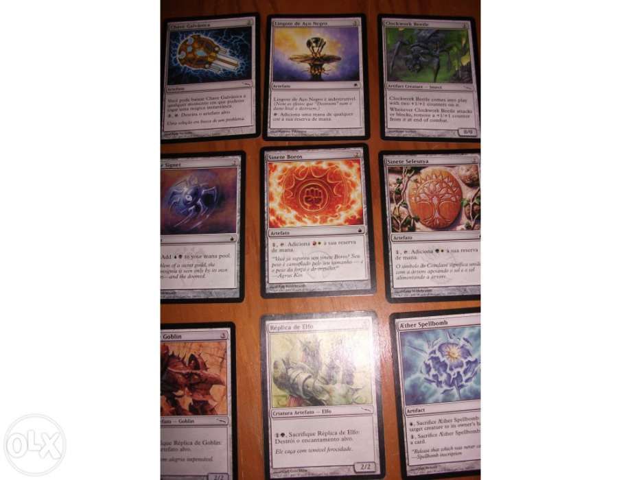 Cartas Magic The Gathering de várias edições