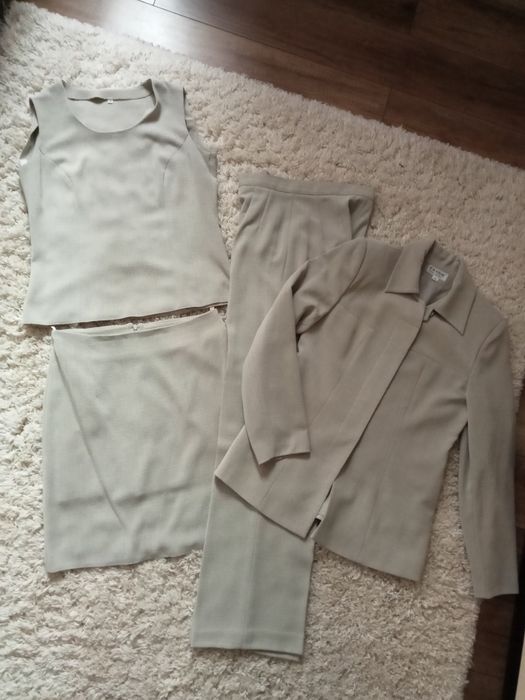 Garnitur damski/marynarka M 4cz. stan idealny