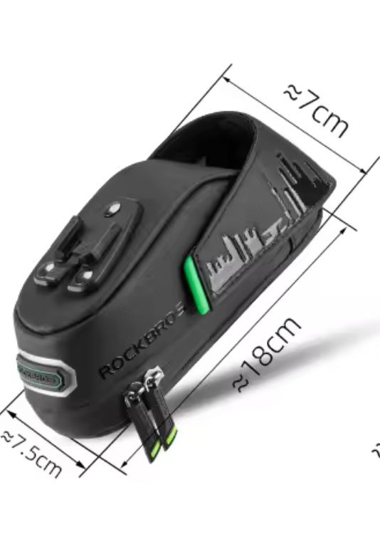 Torba saszetka schowek pod siodelko na rower na telefon