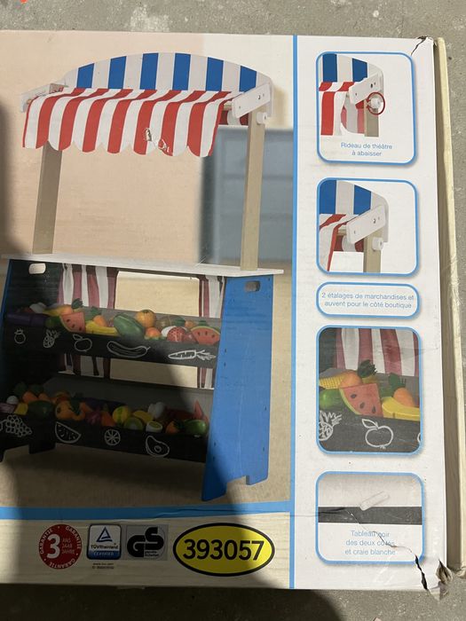 Дитяча іграшка деревяний магазин