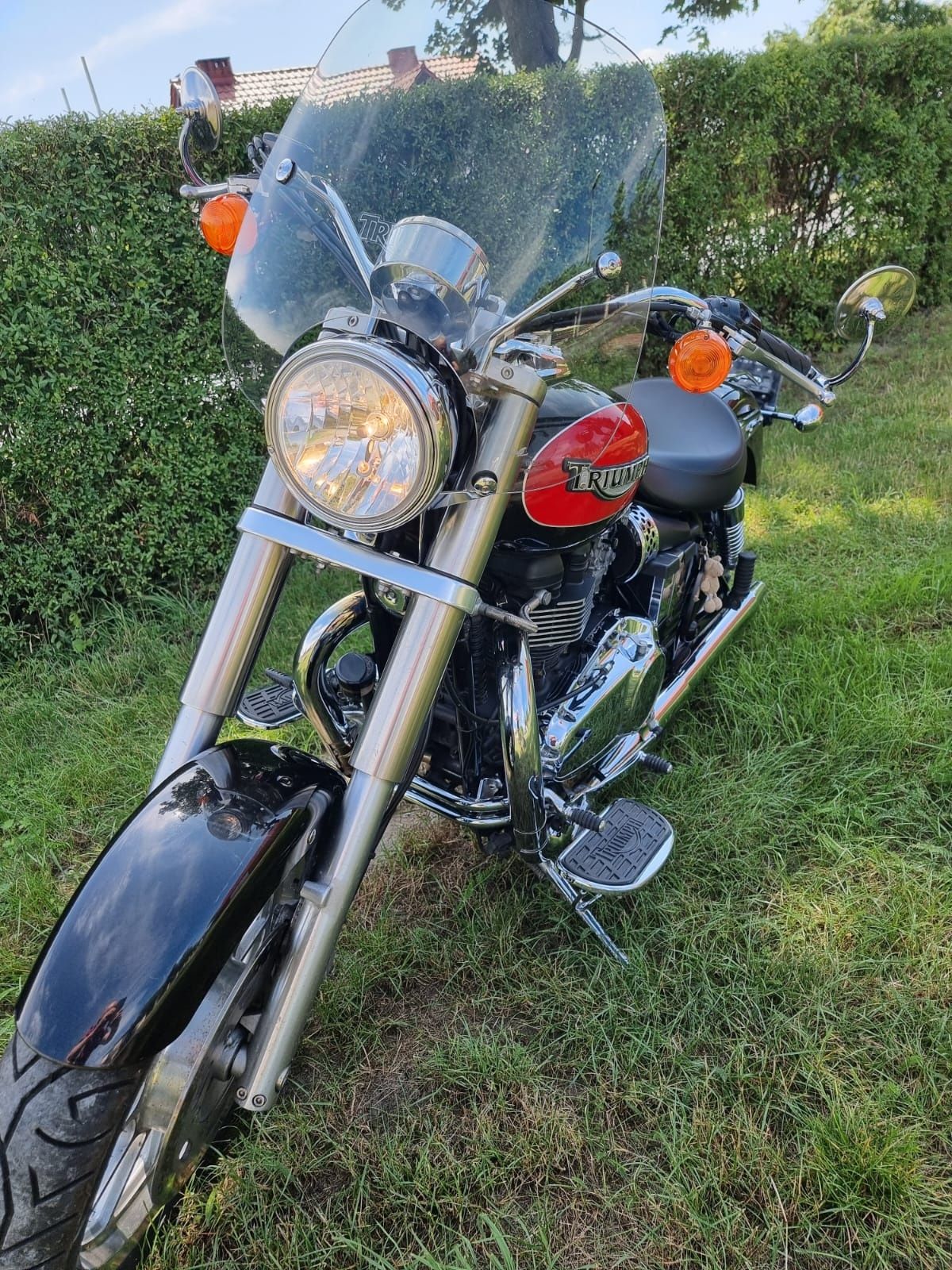 Triumph America 900 z małym przebiegiem