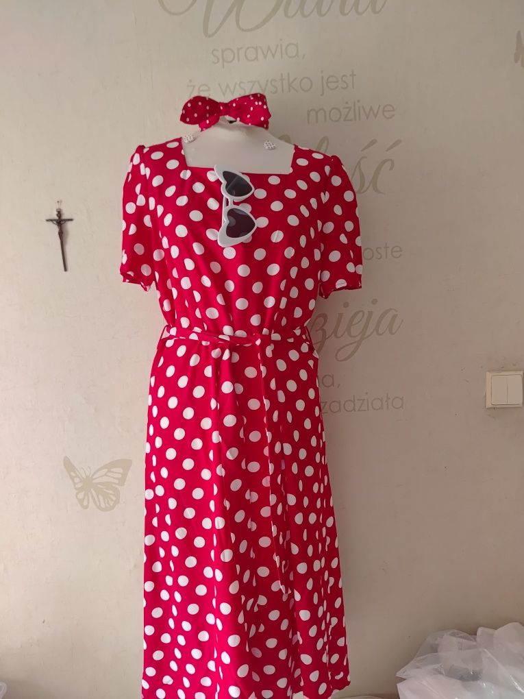 Strój przebranie lata 50-te pin-up girl