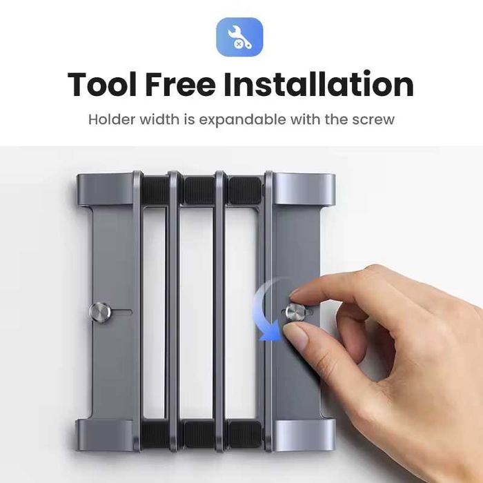 Підставка для ноутбука UGREEN Vertical Laptop Stand Triple slots