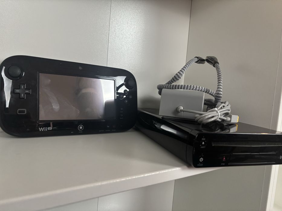 Zestaw Konsola Wii U Gamepad Zasilacz HDMI