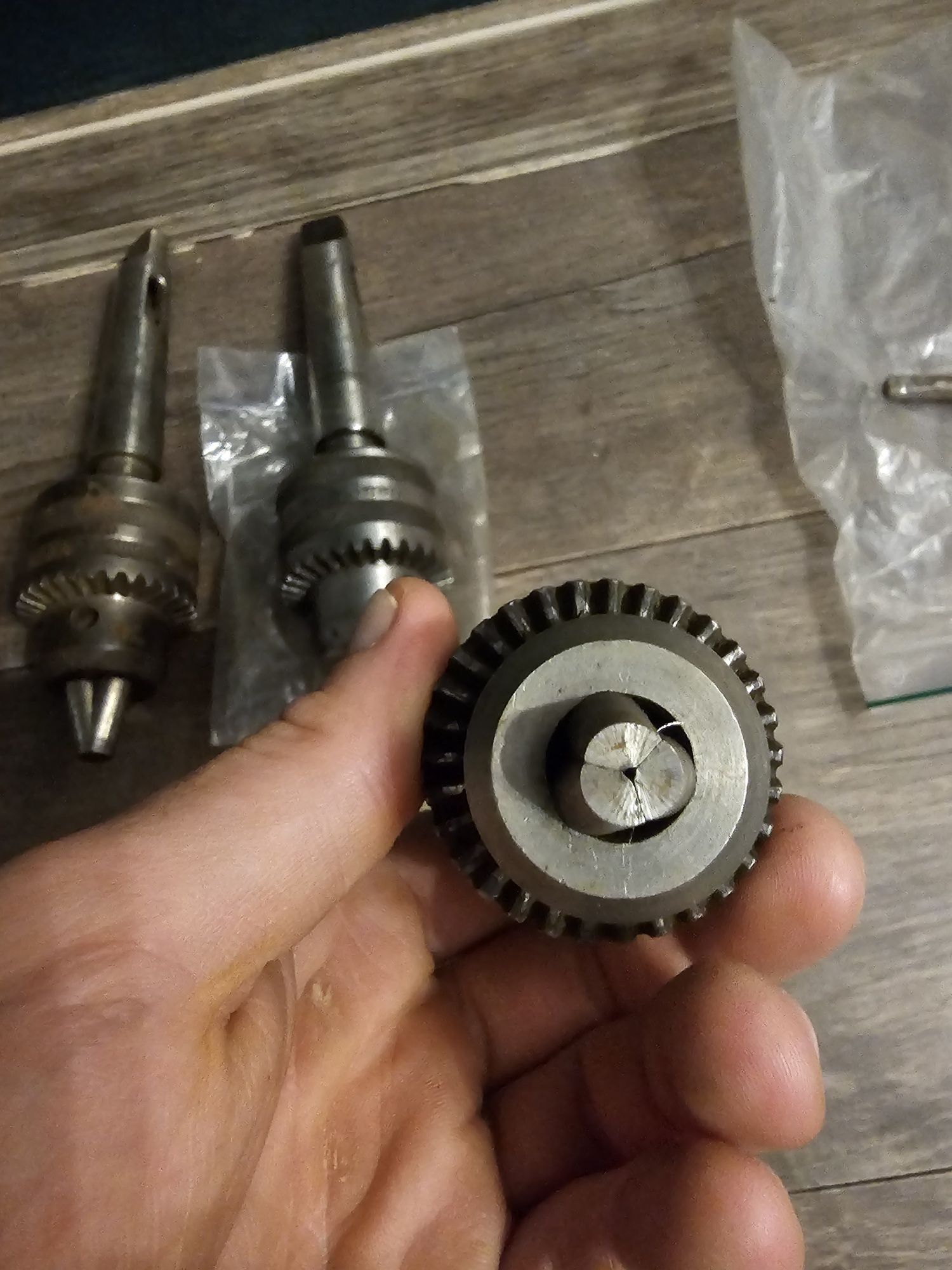Uchwyt Wiertarski Kluczykowy 3szt MK3/MK2