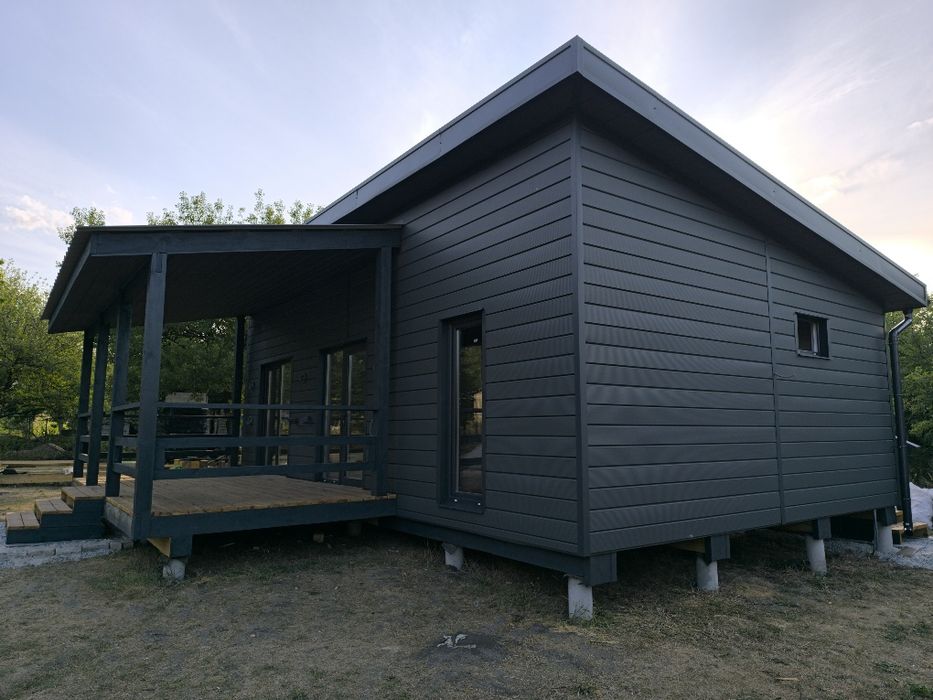 Каркасний будинок, Виготовлення модульних, каркасних будинків бань