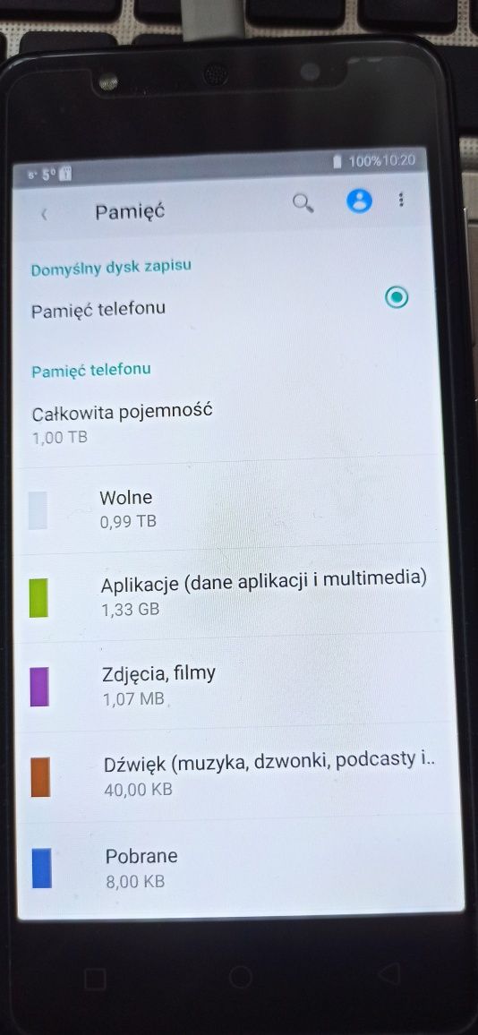 Smartfon Note 12 Pro, 5,8" nowy